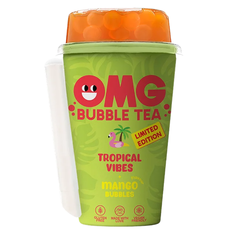OMG Bubble Tea Tropical Vibes Mangue - My American Shop