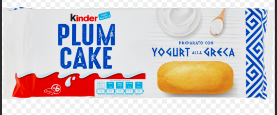 Kinder Plumcake Yogurt