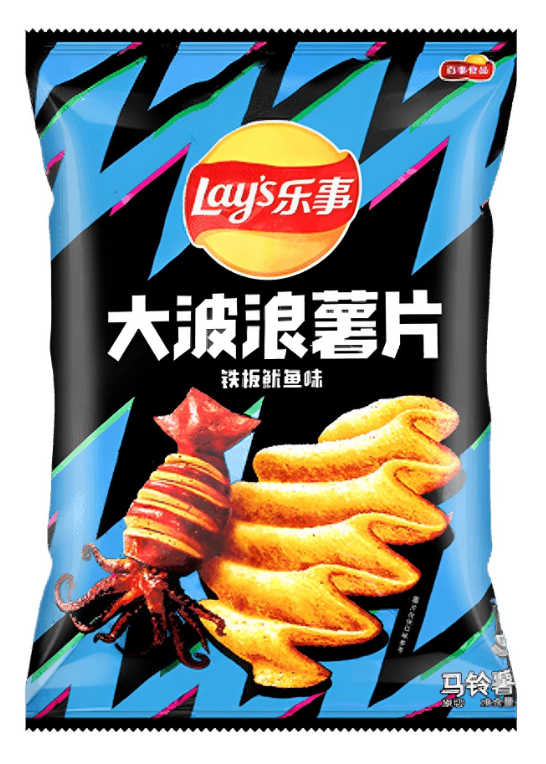 Lay's Deep Ridged Squid - My American Shop
