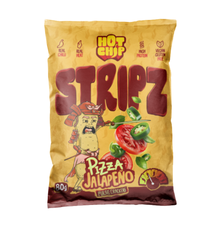 Hot Chip Stripz Pizza Jalapeno - My American Shop