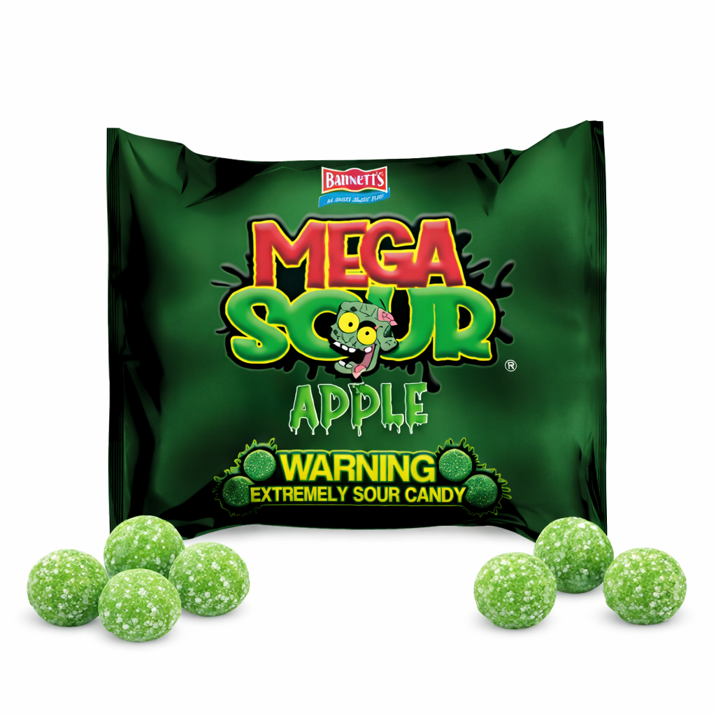 Barnetts Mega Sour Apple - My American Shop