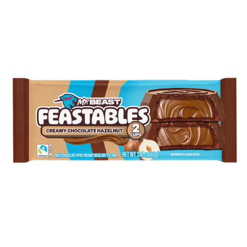 Mr Beast Feastables Creamy Chocolate Hazelnut - My American Shop