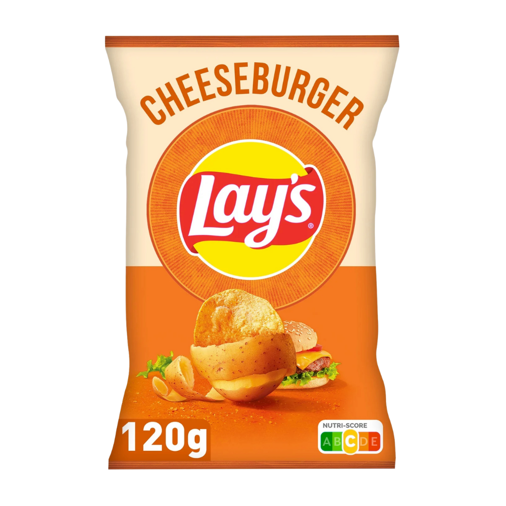 Lay's Cheeseburger - My American Shop