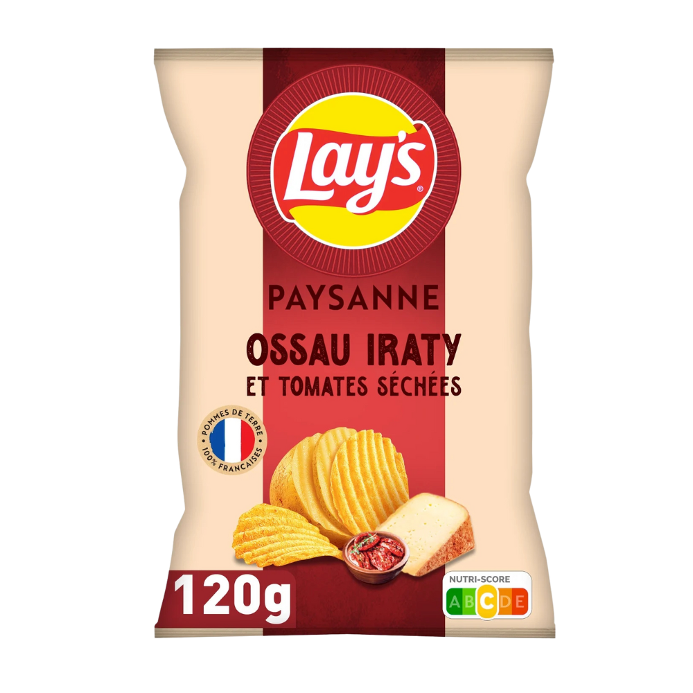 Lay’s Paysanne Ossau-Iraty & Sun-Dried Tomato - My American Shop