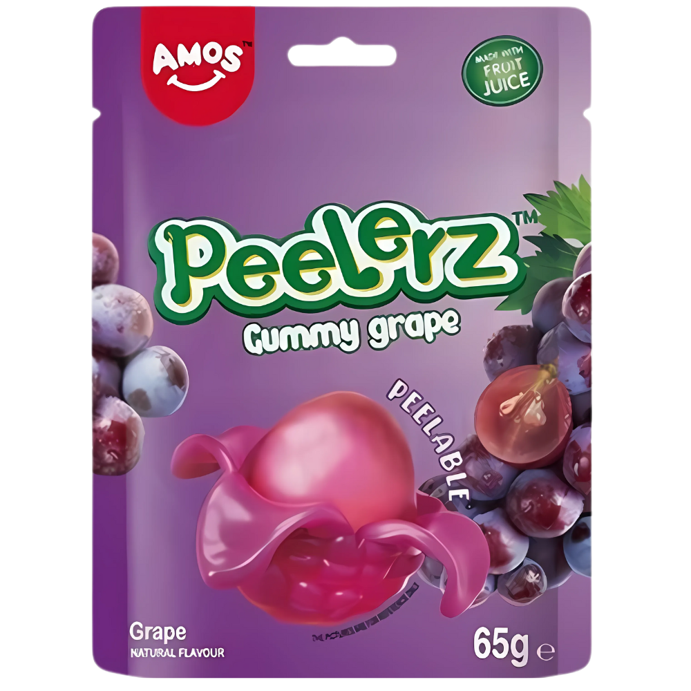 Amos Peelerz Gummy Grape - My American Shop