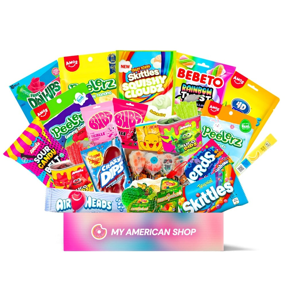 American Candies sélection de bonbons américains