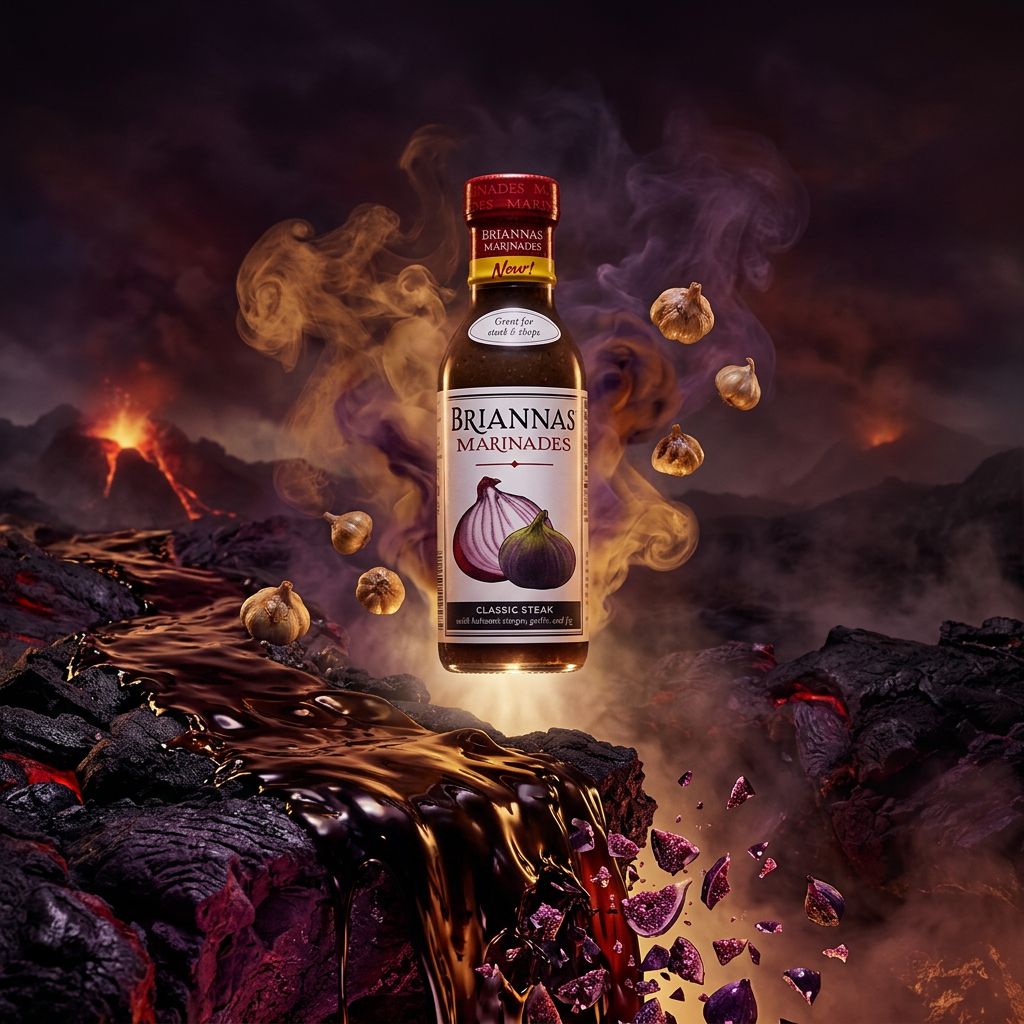 Marinade Brianna's Classic Steak balsamique figue ail, importée USA, disponible sur My American Shop