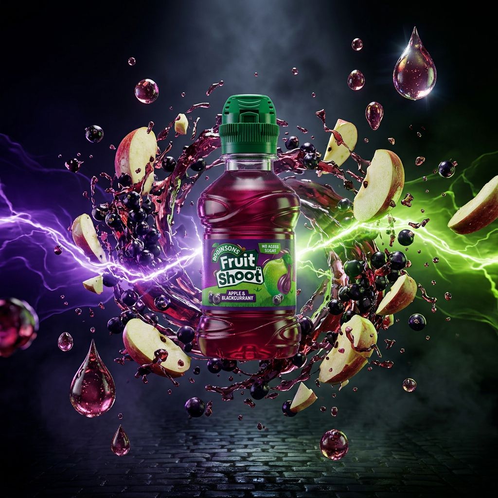 Fruit Shoot Pomme Cassis format Small, boisson fruitée britannique sans sucres ajoutés, disponible sur My American Shop