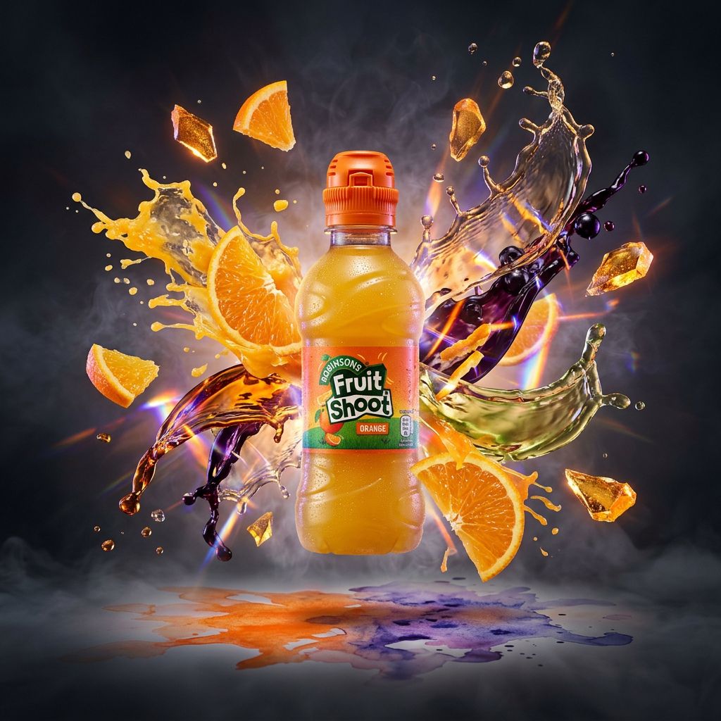 Fruit Shoot Orange Big, boisson fruitée sans sucres ajoutés venue du Royaume-Uni, disponible sur My American Shop