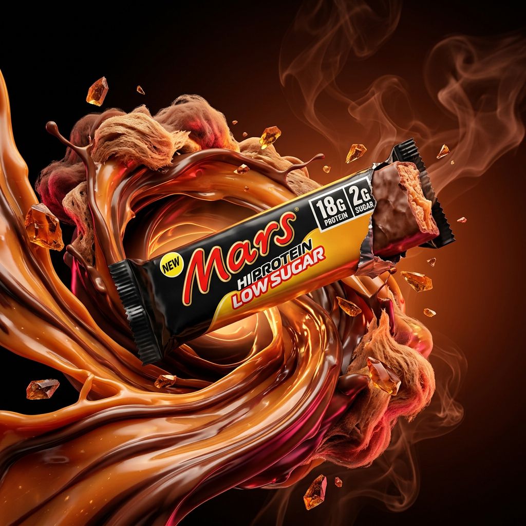 Mars Protein Bar Low Sugar chocolat caramel nougat 31,6g proteines faible sucre disponible sur My American Shop
