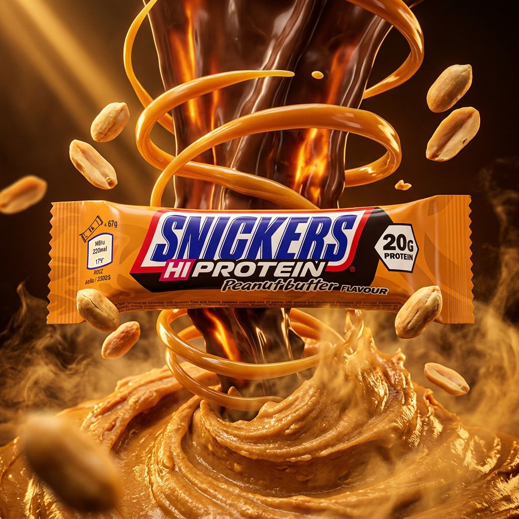 Snickers Protein Bar Peanut Butter 47g, barre protéinée américaine 35g protéines, disponible sur My American Shop