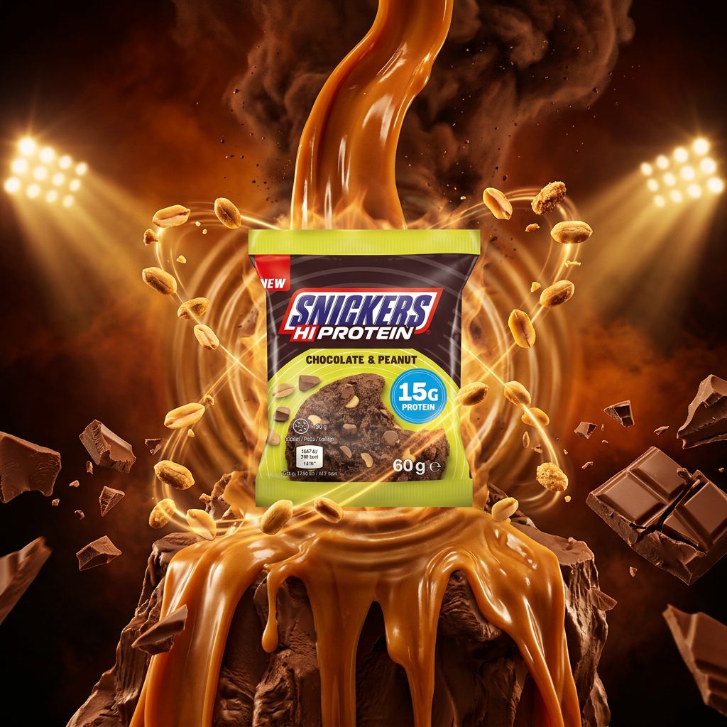 Snickers Protein Cookie chocolat caramel cacahuète 25g protéines importé USA, disponible sur My American Shop