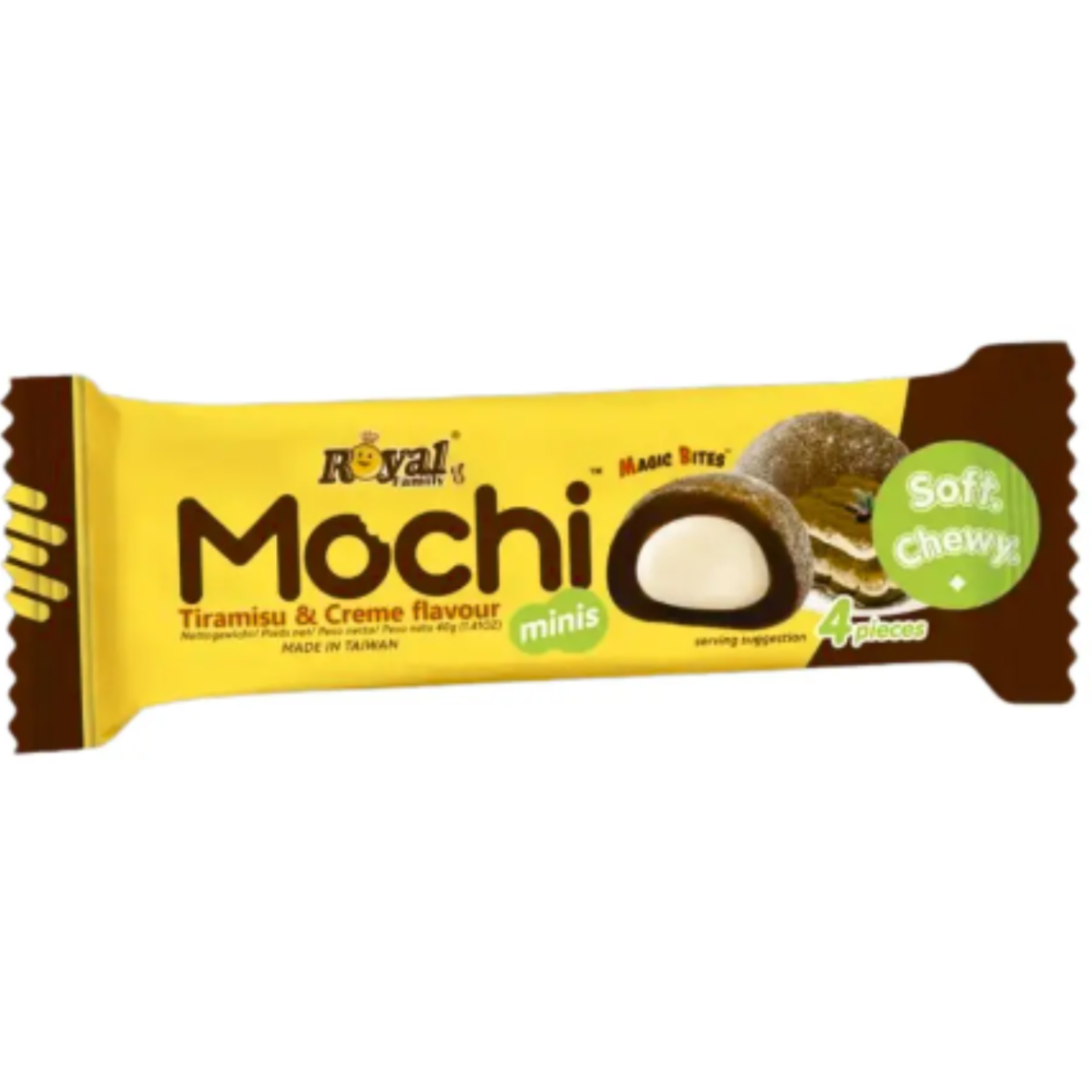 Royal Family Mochi Mini Tiramisu & Cream - My American Shop