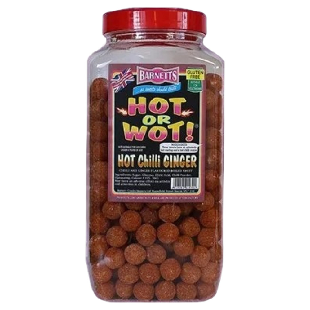Barnetts Hot Or Wot Chilli Ginger - My American Shop