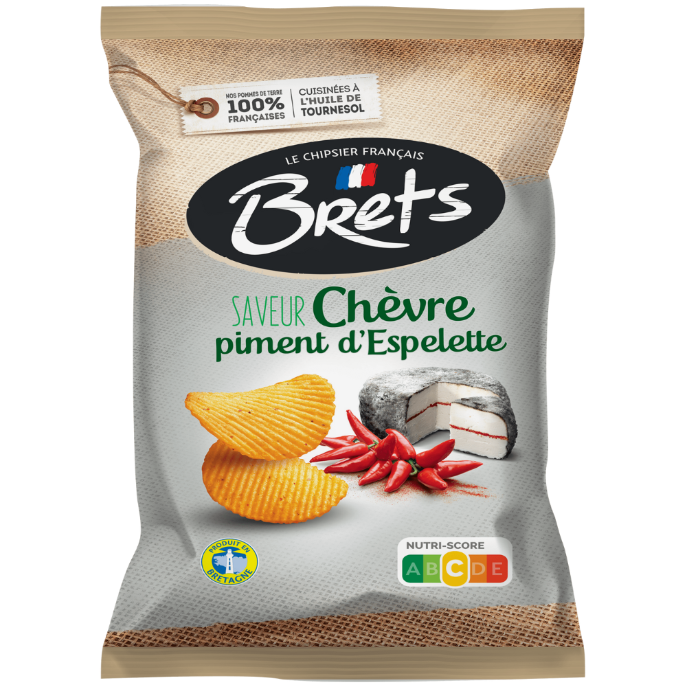 Brets Flavour Goat's Cheese With Chili - My American Shop