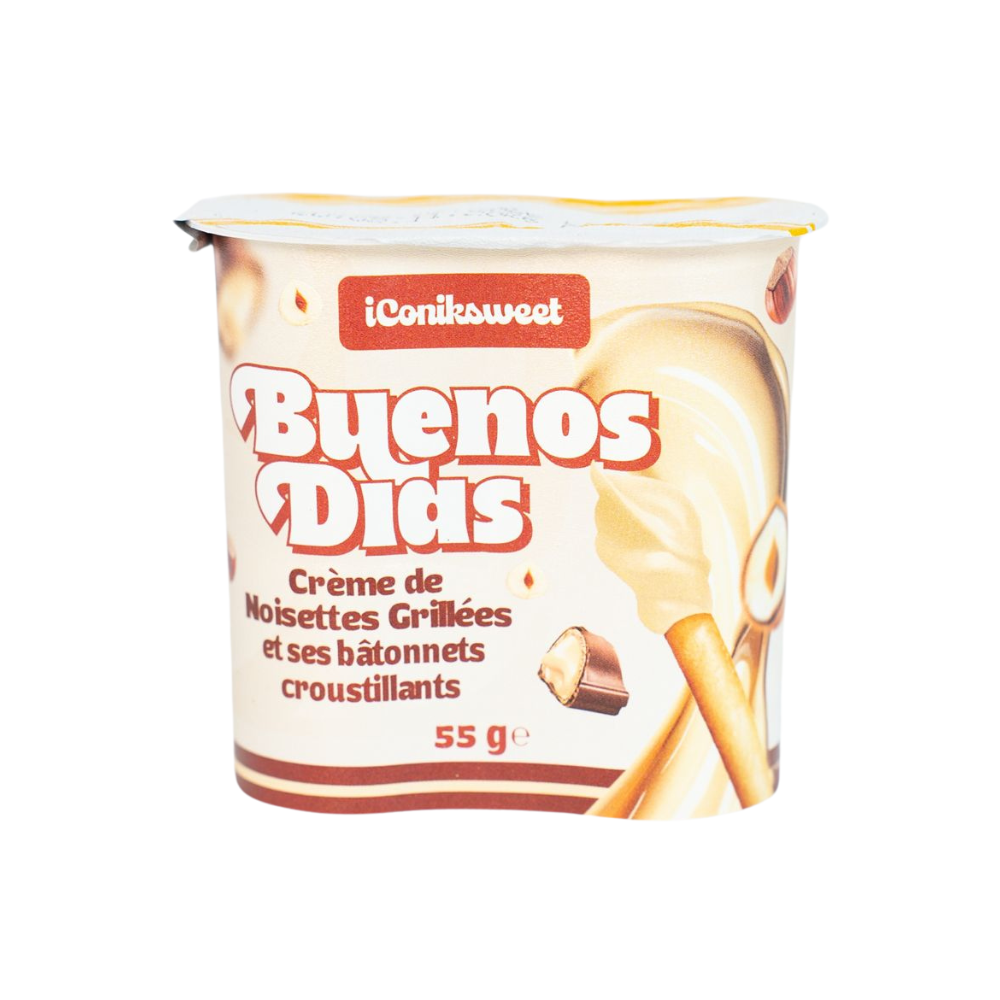 Buenos Dias Roasted Hazelnut Cream Sticks - My American Shop