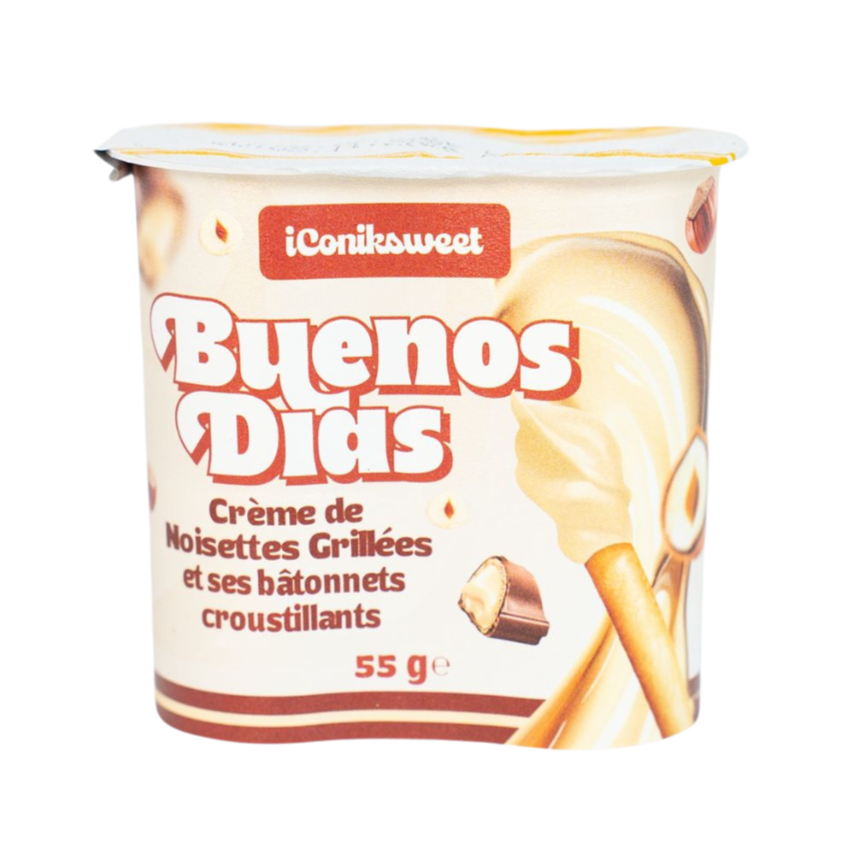 Buenos Dias Roasted Hazelnut Cream Sticks - My American Shop