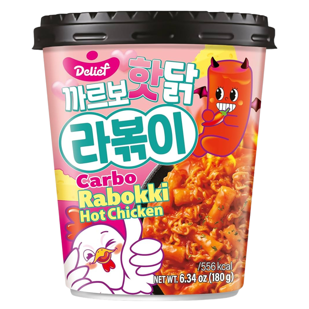 Delief Rabokki Hot Chicken Carbo - My American Shop
