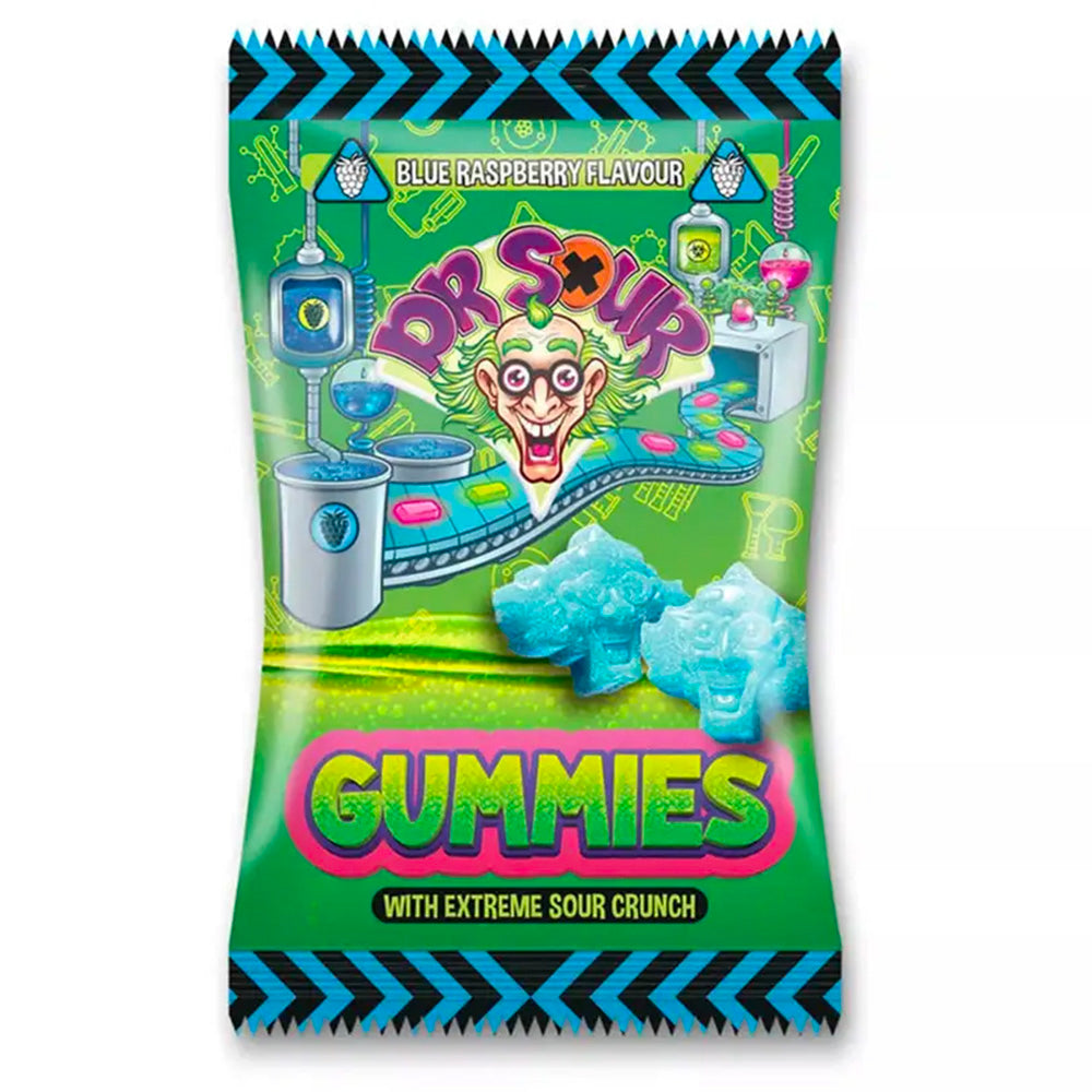Dr Sour Gummies Blue Raspberry - My American Shop