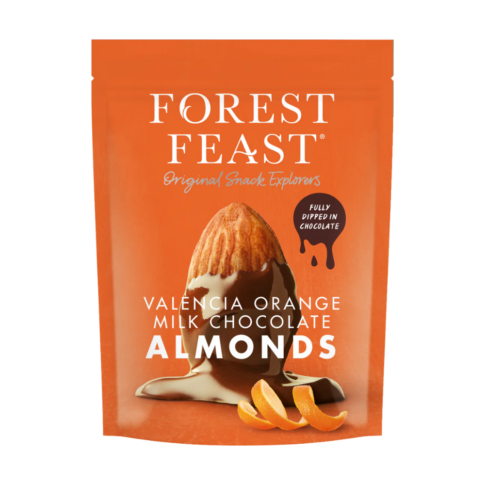 Forest Feast Almonds & Milk Chocolate Valencia Orange - My American Shop