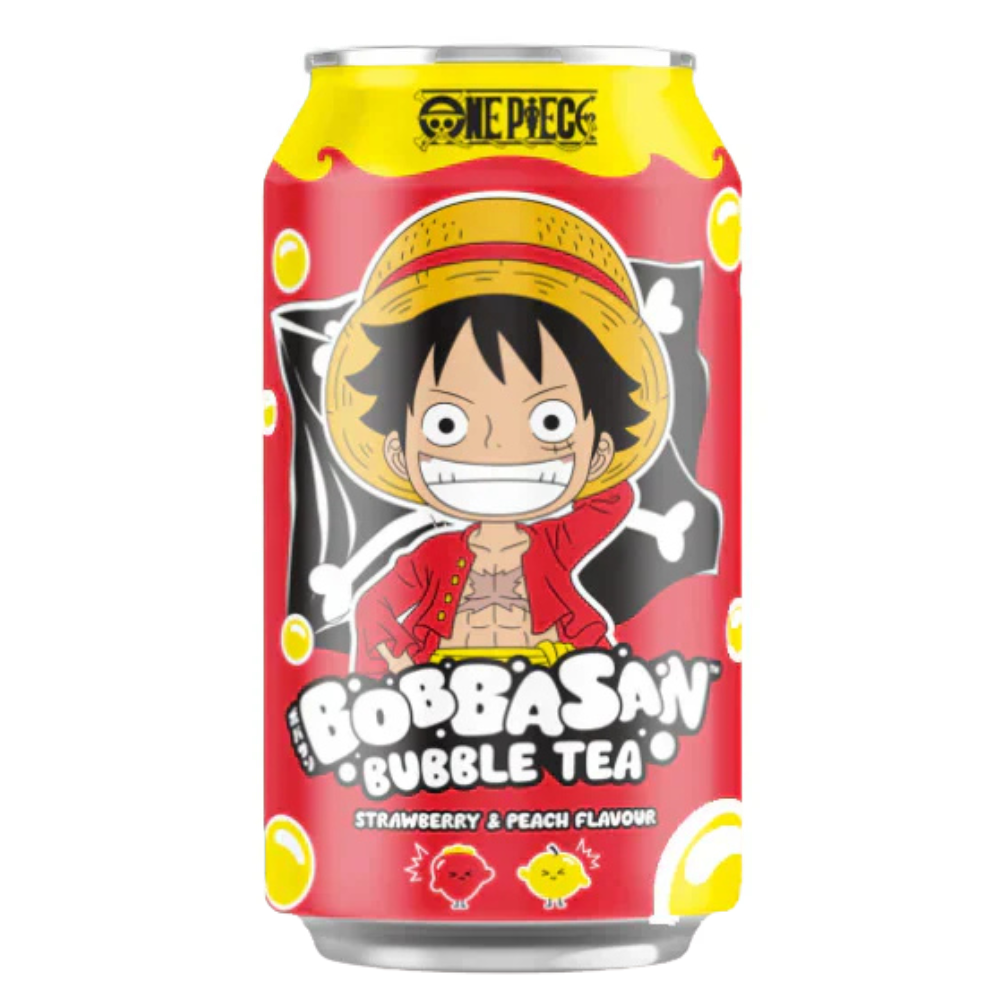 Luffy Bubble Tea Peach & Strawberry - My American Shop