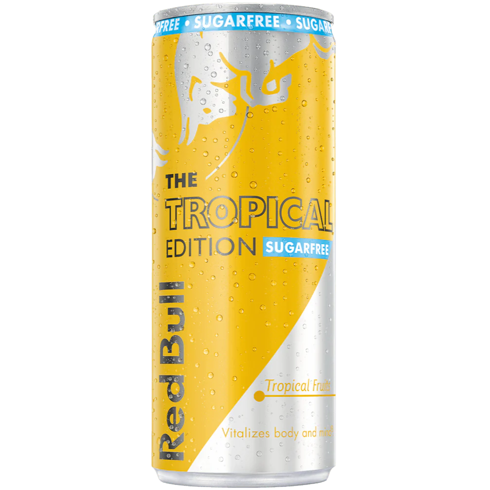 Red Bull Energy Drink Tropical - My American Shop