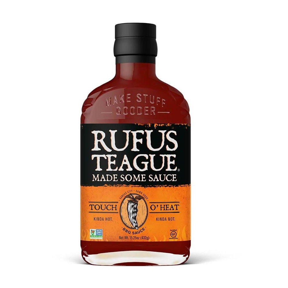 Rufus Teague BBQ Sauce Touch O'Heat - My American Shop