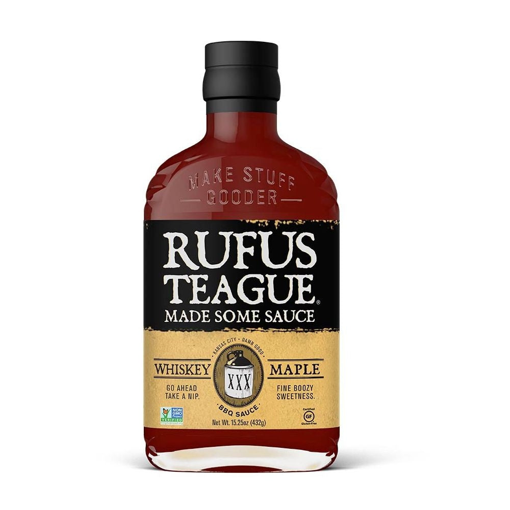 Rufus Teague BBQ Sauce Whiskey Maple - My American Shop