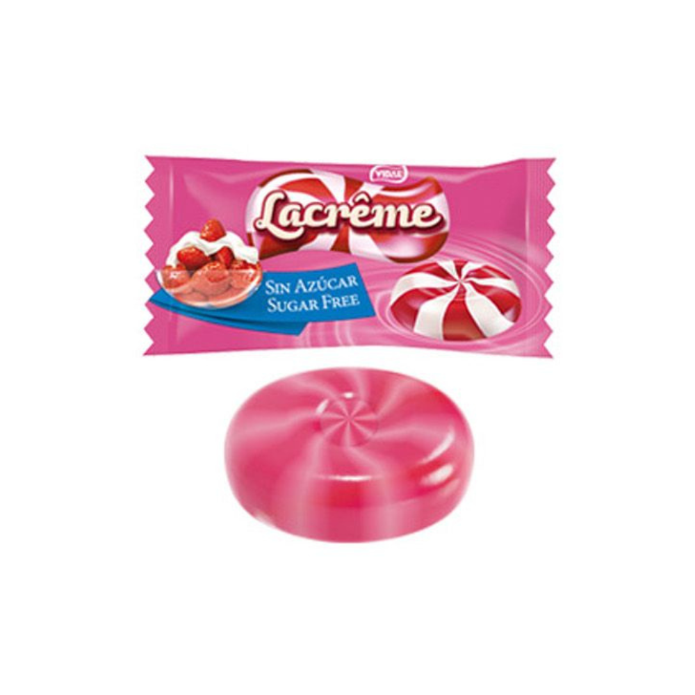 Vidal Lacrême Sugar Free Strawberry & Cream Small