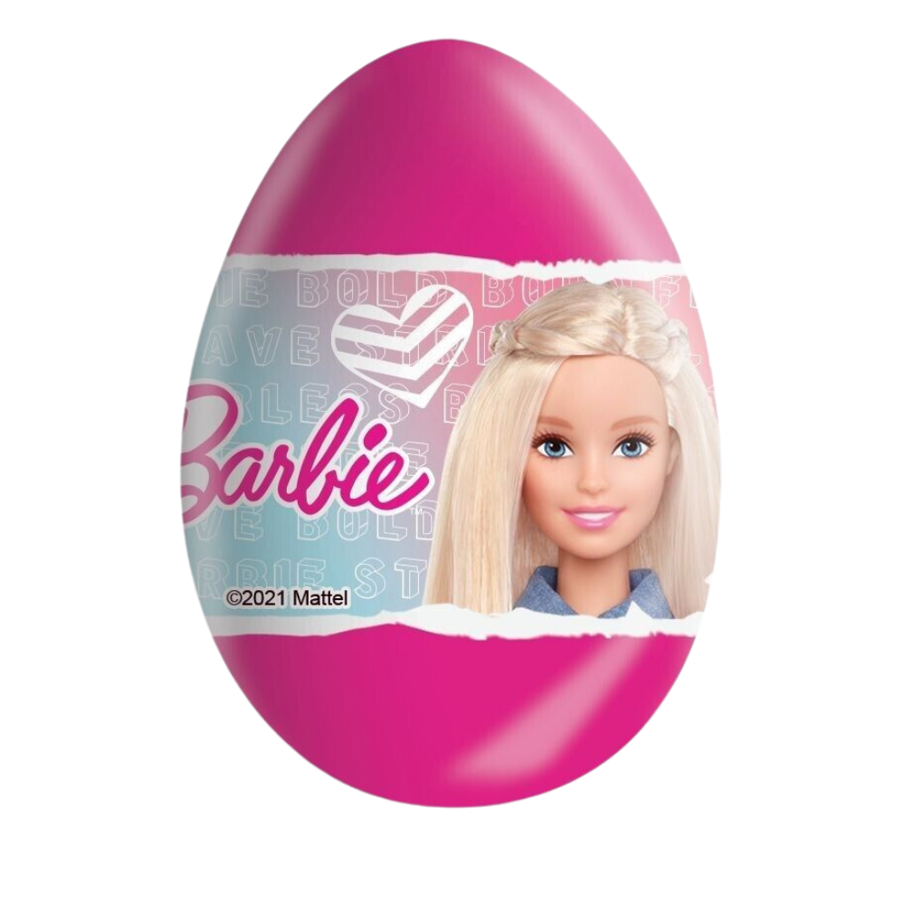 Zaini Barbie Egg Chocolate - My American Shop