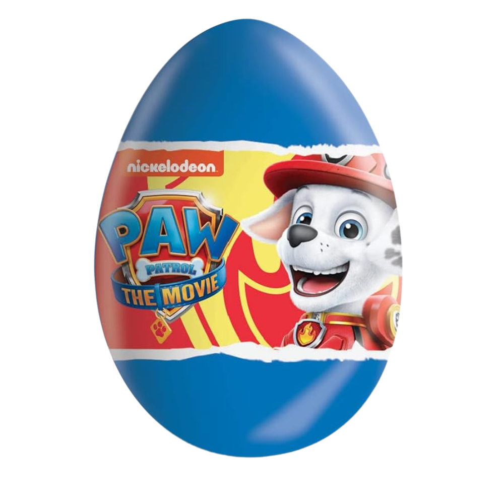 Zaini Paw Patrol Egg Chocolate - My American Shop