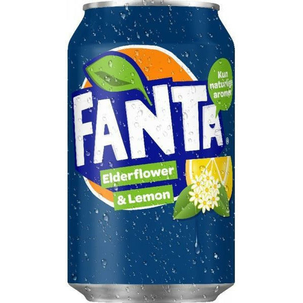 FANTA ELDERFLOWER & LEMON - My American Shop