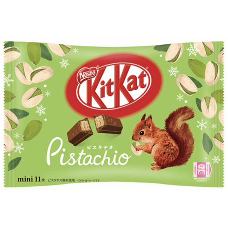 KITKAT MINI PISTACHIO FLAVOR - My American Shop