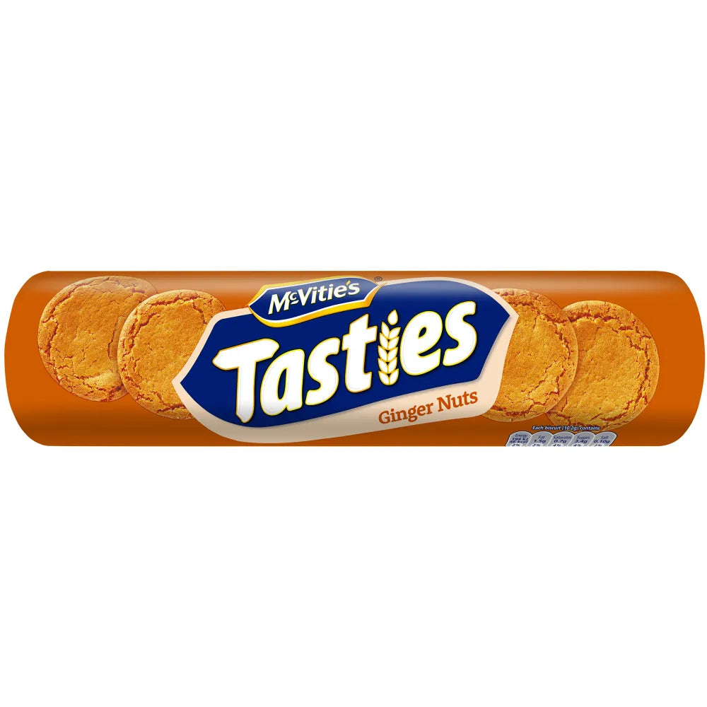McVities Tasties Ginger Nuts - My American Shop
