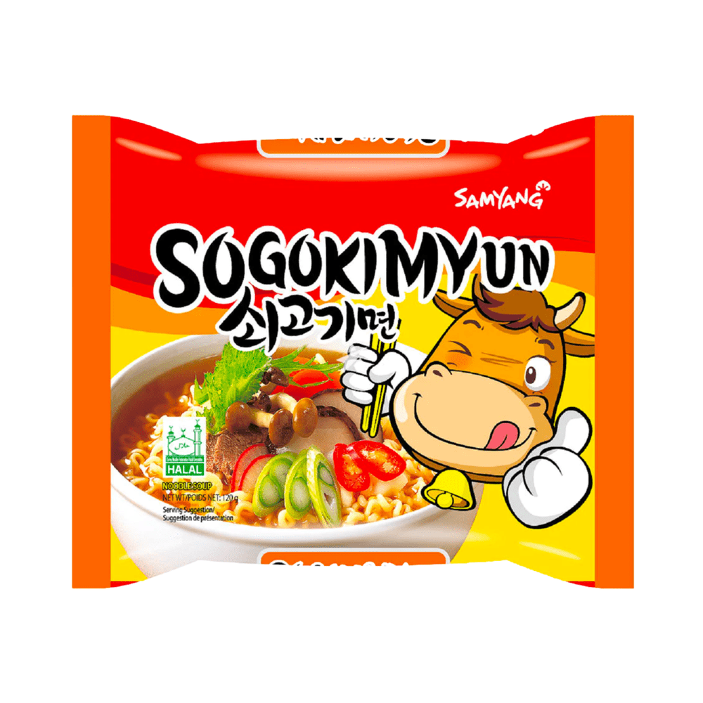 Samyang Ramen Beef Sogokimyun - My American Shop France