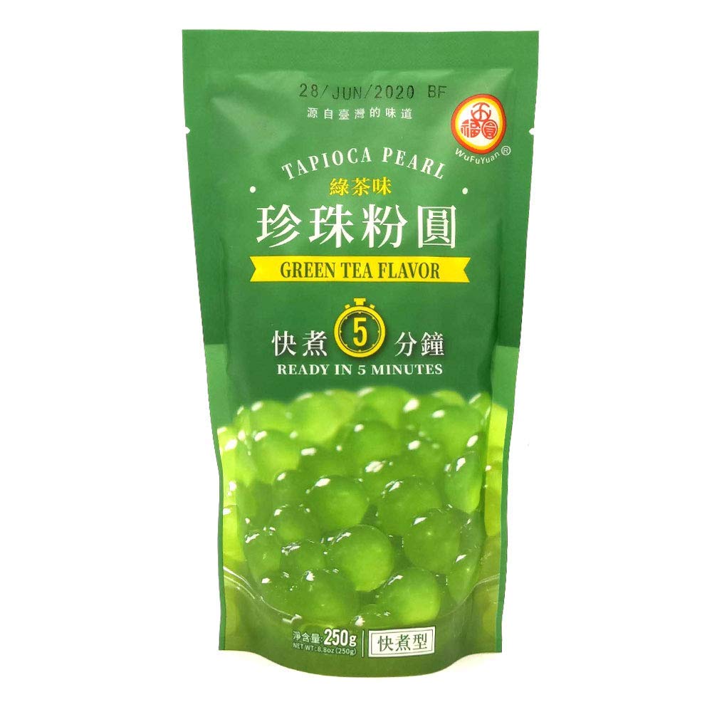 Tapioca Pearl Bubble Tea Green Tea - My American Shop France