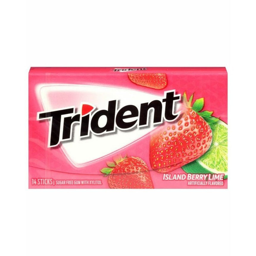 Trident Chewing-Gums Island Berry Lime - My American Shop