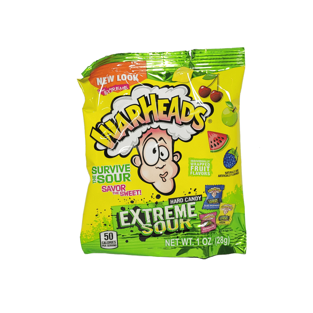 Warheads Extreme Sour Hard Candy Small