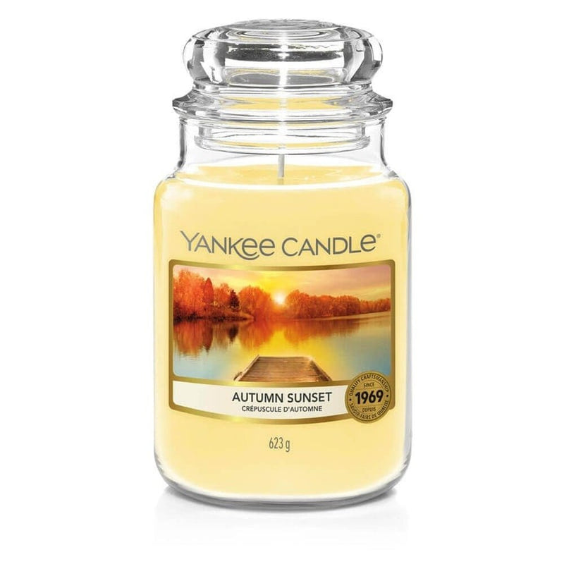 Yankee Candle Autumn Sunset Grande Jarre - My American Shop