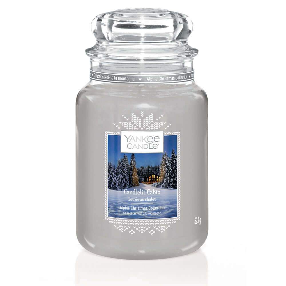 Yankee Candle Candlelit Cabin Grande Jarre - My American Shop