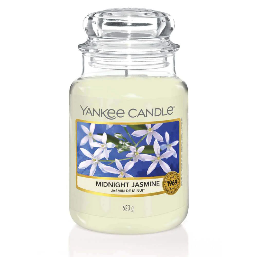 Yankee Candle Midnight Jasmine Grande Jarre - My American Shop