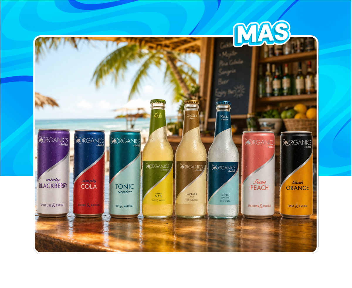 Gamme The Organics by Red Bull