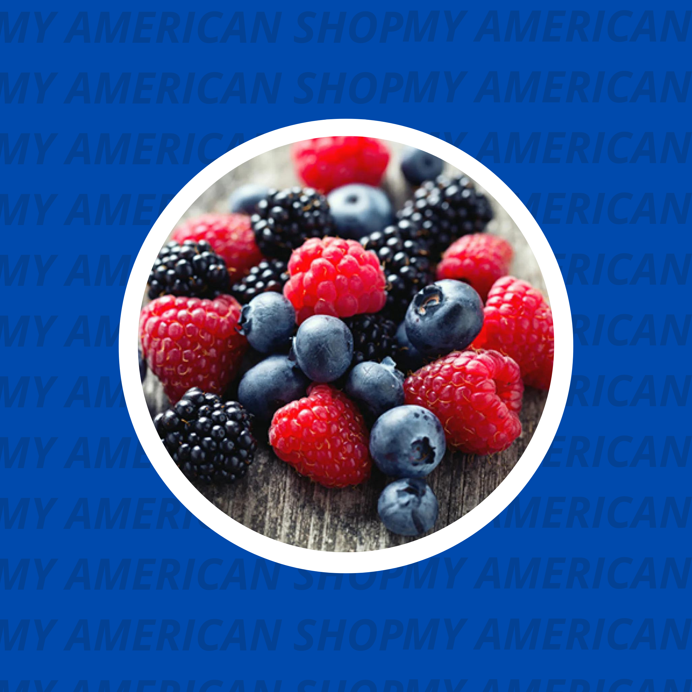 Tous nos produits aux fruits rouges - My American Shop