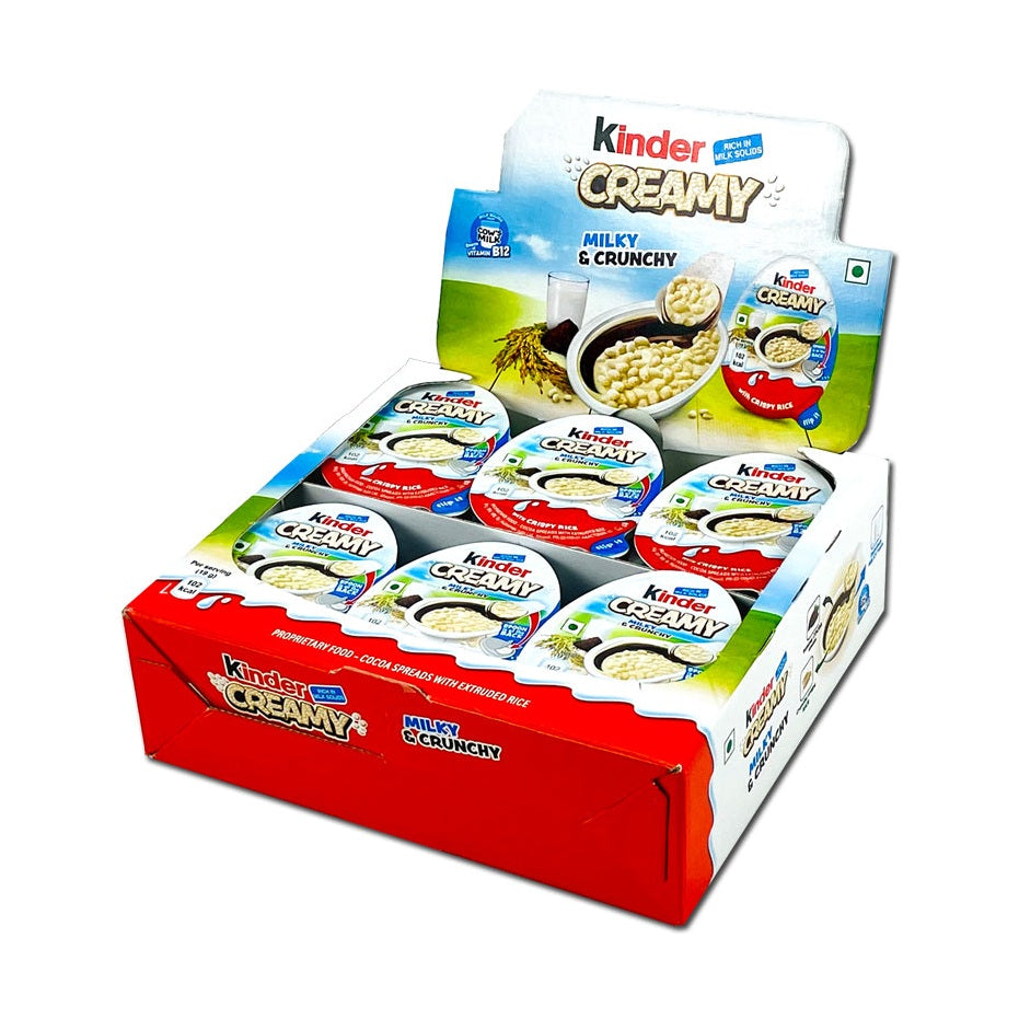 Pack Kinder Creamy (24 unités) - My American Shop