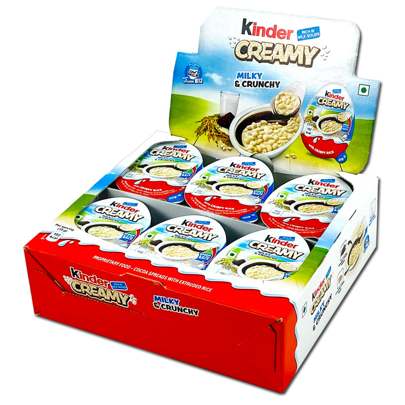 Pack Kinder Creamy (24 unités) - My American Shop