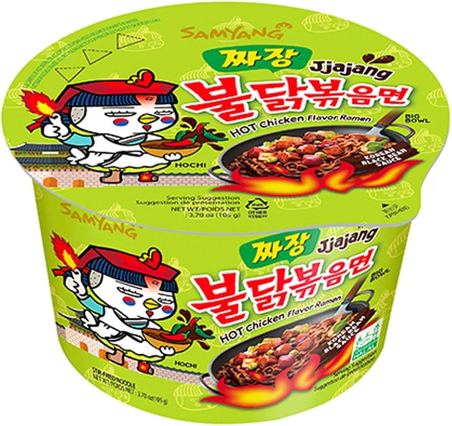 Samyang Ramen Bowl Hot Chicken Smaak Jjajang