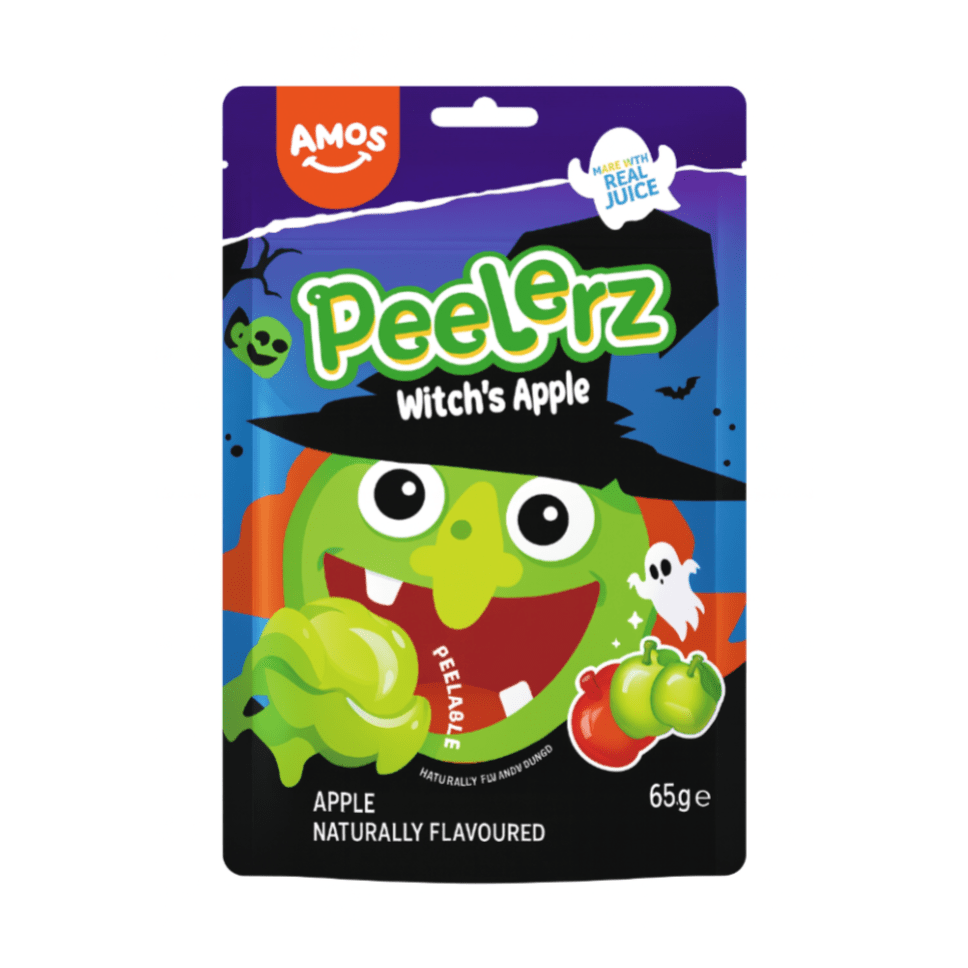 Amos Peelerz Gummy Witch Apple - My American Shop
