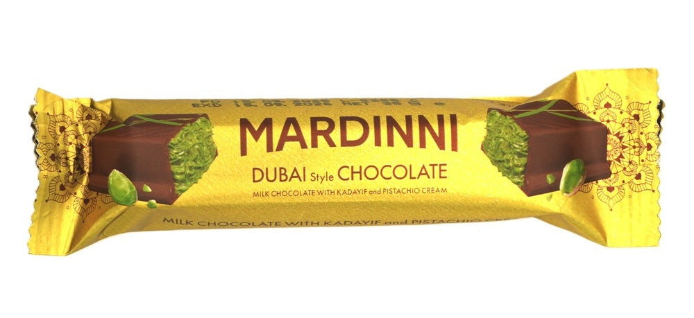 Mardinni Dubai-chocolade met Kunafa & Pistachecrème