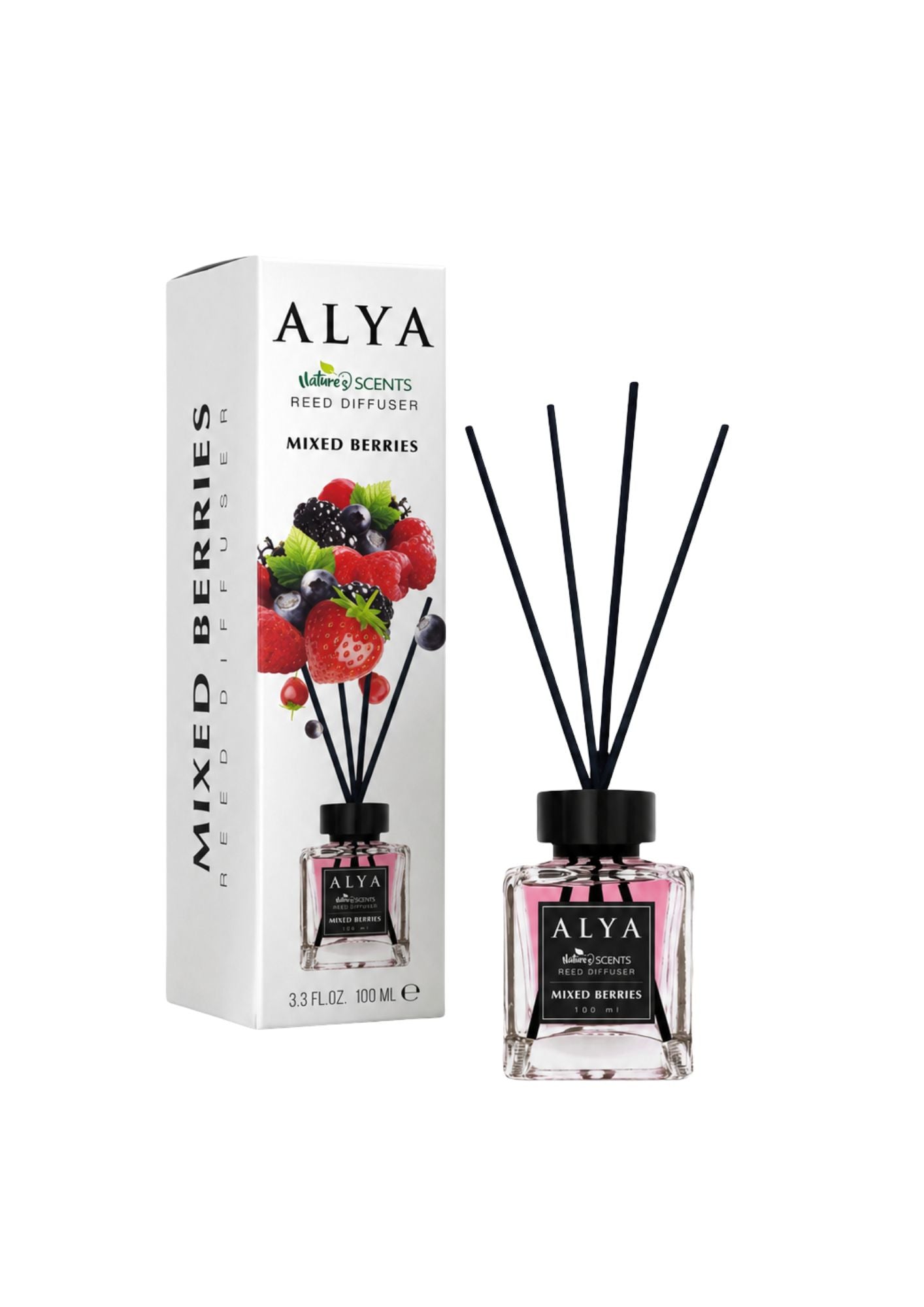 Alya Reed Diffuser Gemengde Bessen
