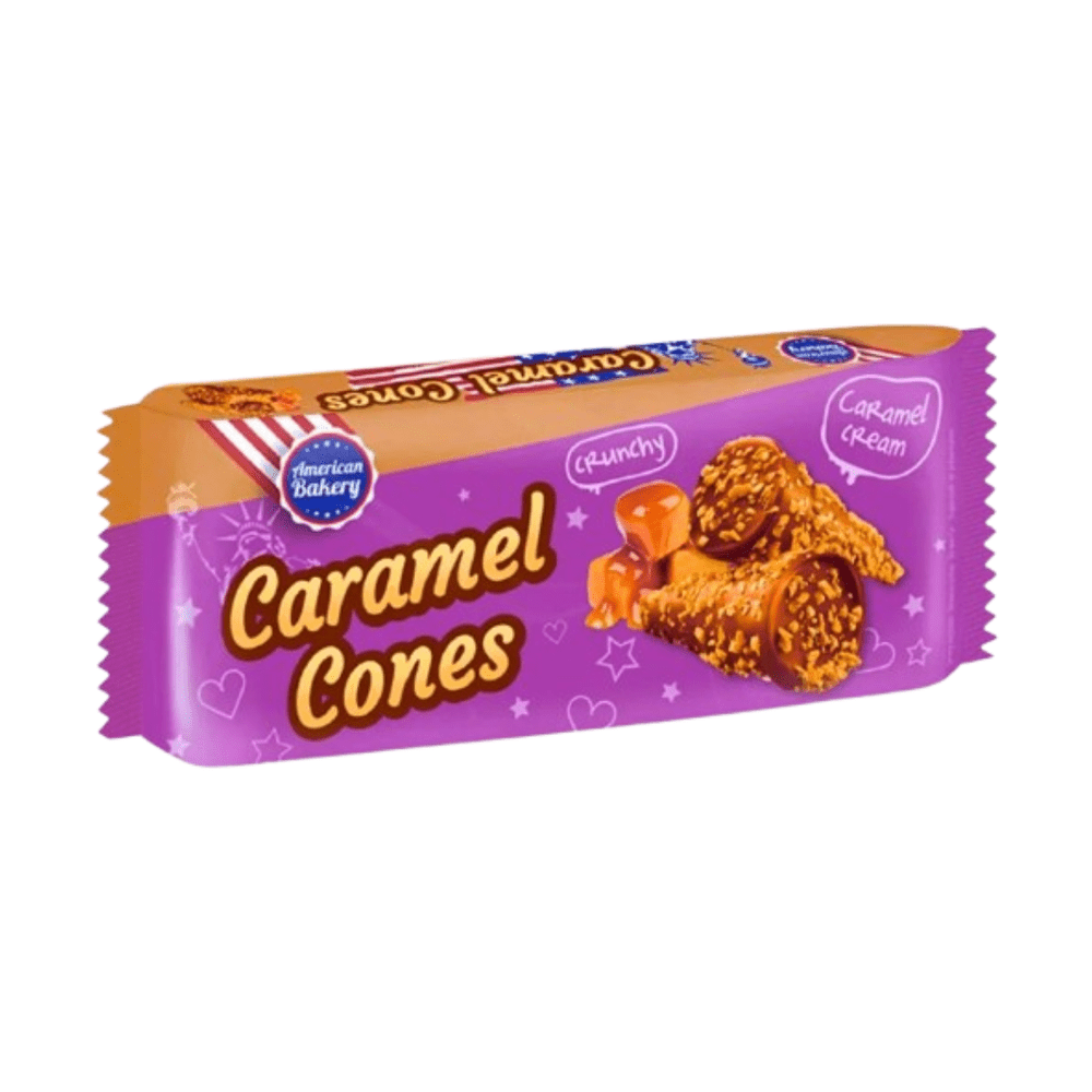 Amerikaanse Bakery Cones Caramel